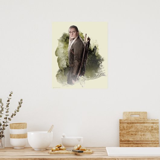 Poster LEGOLAS GREENLEAF™ Graphique (Cuisine)