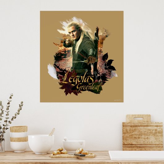 Poster LEGOLAS GREENLEAF™ Graphique 2 (Cuisine)