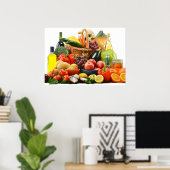Poster Légume (Bureau à domicile)