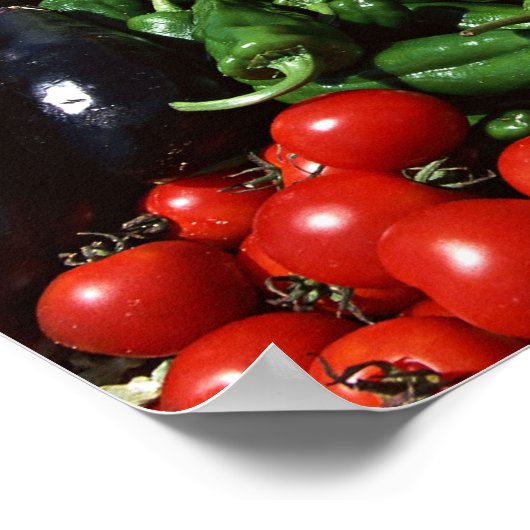 Poster Légumes 2 (Coin)