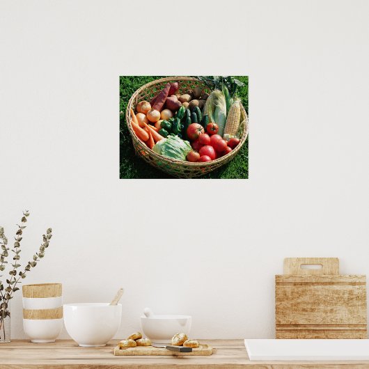 Poster Légumes 5 (Cuisine)