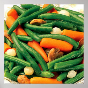 POSTER LÉGUMES DE FRUITS