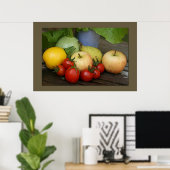 Poster Légumes d'été Imprimer (Bureau à domicile)