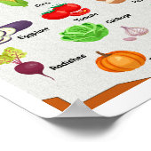 Poster Légumes frais (Coin)