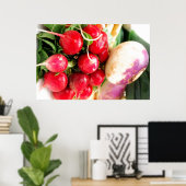 Poster Légumes racines (Bureau à domicile)