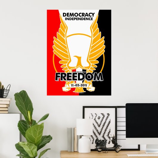 Poster L'Egypte Est Libre ! (Bureau à domicile)