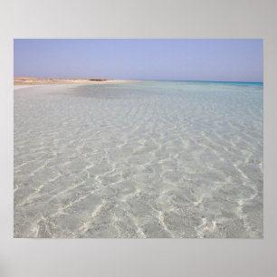 Poster L'Egypte, la Mer Rouge, Marsa Alam, EL Luli, plage