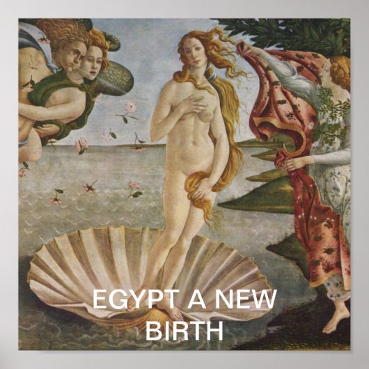 POSTER L'EGYPTE, NOUVELLE NAISSANCE (Devant)