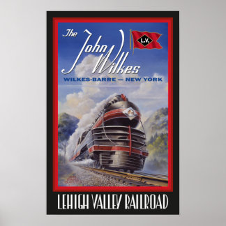 Poster Lehigh Valley Streamliner