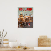 Poster Leiden - Morsoportbrug (Cuisine)
