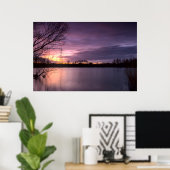 Poster Leighton Buzzard Winter Sunrise (7775) (Bureau à domicile)