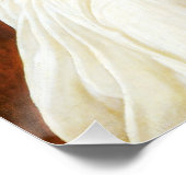 Poster Leighton Eucharis Girl avec panier de fruits Mise (Coin)