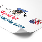 Poster L'élection présidentielle de 2024, c'est à venir ! (Coin)