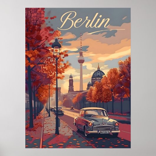 Poster L'élégance d'automne à Berlin (Devant)