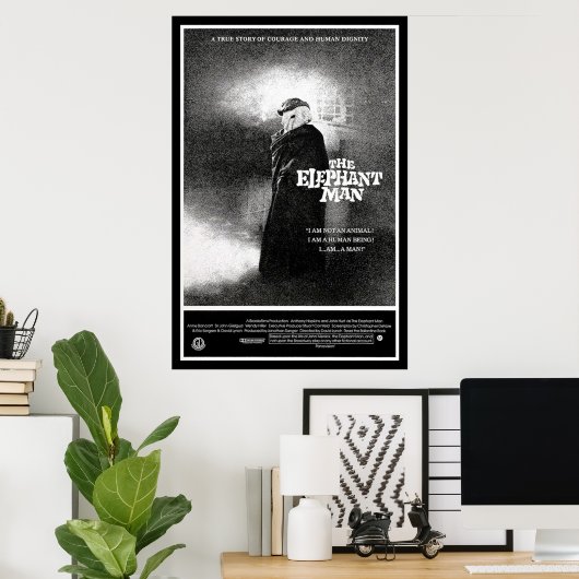 POSTER L'ÉLÉPHANT (Bureau à domicile)