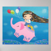 Poster L'Elephant Rider (Devant)