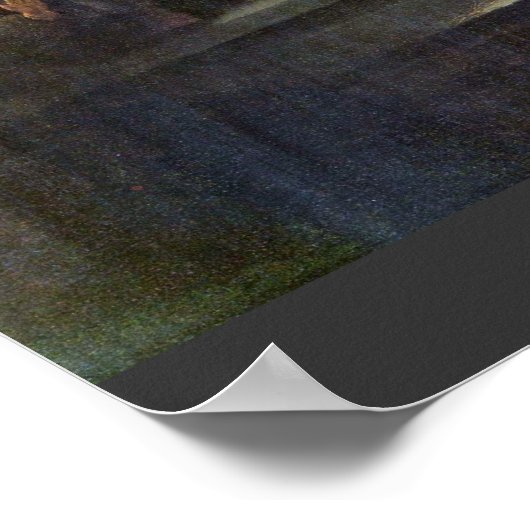 Poster L'Élevage De Lazare. Par Rembrandt Van Rijn (Coin)