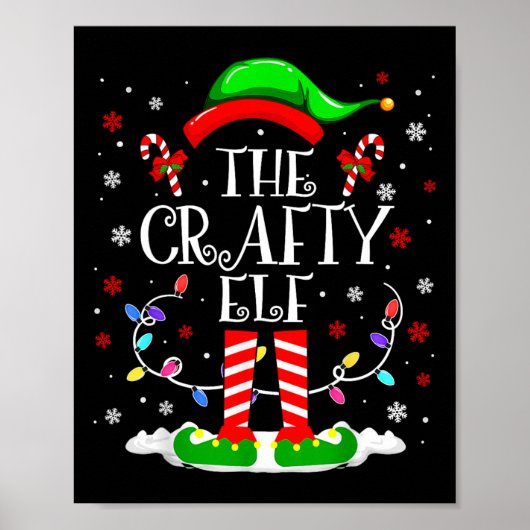 Poster L'Elfe Malin Drôle de Lutin de Noël Correspondant (Devant)