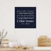 Poster L'elisir d'amore 2 (Cuisine)