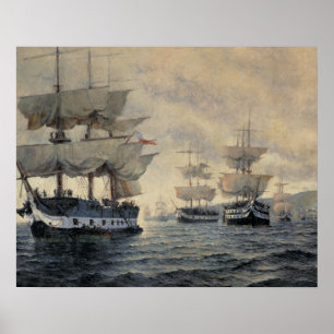 Poster L'embarquement en expédition de libération de pe