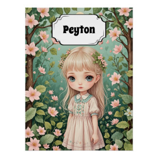 Poster L'Embrace de Blossom personnalisée