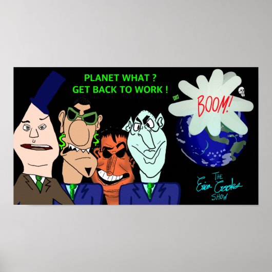 Poster L'émission Erica Crooks : Evil Business marionnett (Devant)