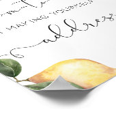 Poster Lemon aide Maman occupée Adresse une enveloppe Pos (Coin)