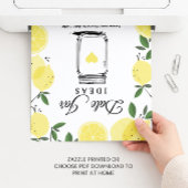 Poster Lemon Date Jar Ideas Sign Printable Sign