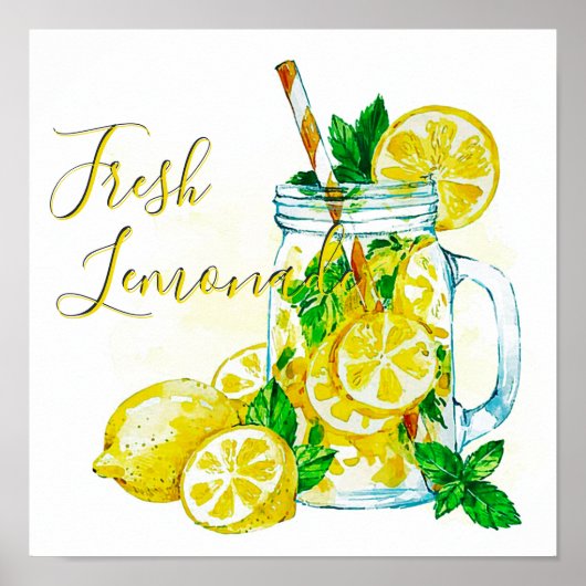 Poster Lemonade (Devant)