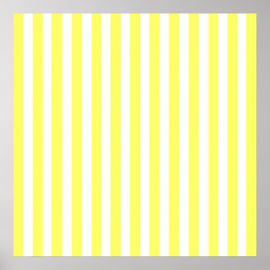 Poster Lemonade Modern Stripes (Devant)