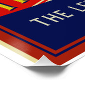 POSTER LÉMONS CALIFORNIENS DE LEFFINGWELL DE WHITTIER CA (Coin)