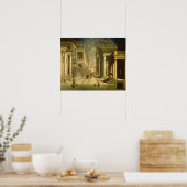 Poster L'empereur Augustus et le Sibyl, 1535 (Cuisine)