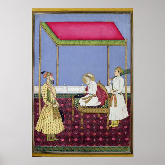 Poster L'empereur Aurangzeb dans la vieillesse (Devant)