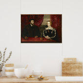 Poster L'empereur Charles V et l'impératrice Isabella (Cuisine)