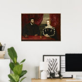 Poster L'empereur Charles V et l'impératrice Isabella (Bureau à domicile)