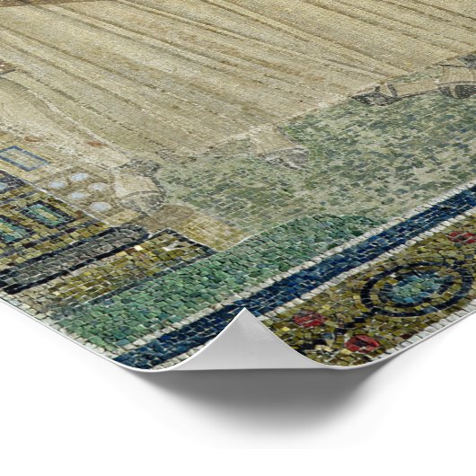 Poster L'empereur Constantine IV accorde l'immunité fisca (Coin)