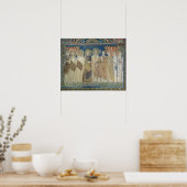 Poster L'empereur Constantine IV accorde l'immunité fisca (Cuisine)