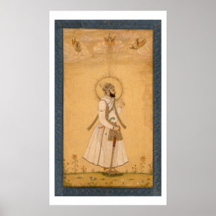 Poster L'empereur Farrukhsiyar (1683-1719) du Larg