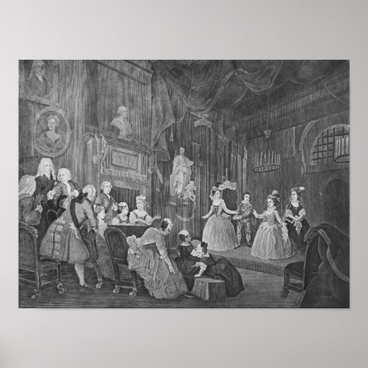 Poster L'empereur indien, gravé par Robert Dodd (Devant)