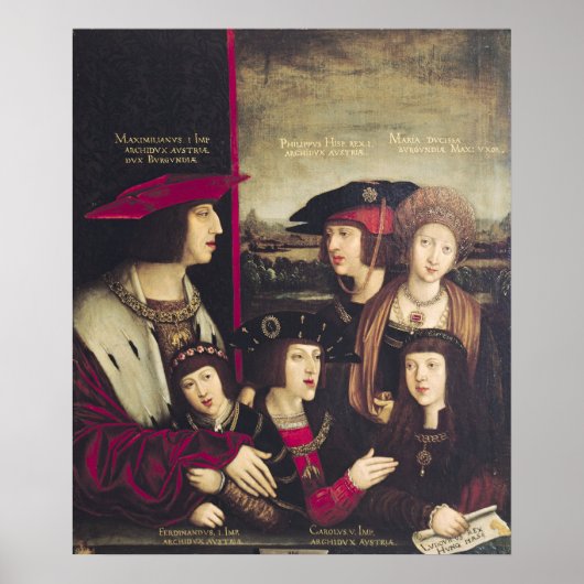 Poster L'empereur Maximilien Ier (Devant)