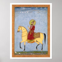 L'empereur moghol Farrukhsiyar(1683-1719) (r.1713