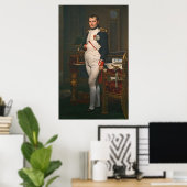Poster L'empereur Napoléon dans son étude à la Tuilerie (Bureau à domicile)