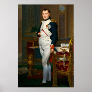 Poster L'empereur Napoléon dans son étude aux Tuileries