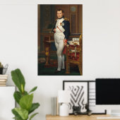 Poster L'empereur Napoléon dans son étude aux Tuileries (Bureau à domicile)