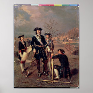 Poster L'empereur Pierre le Grand au travail