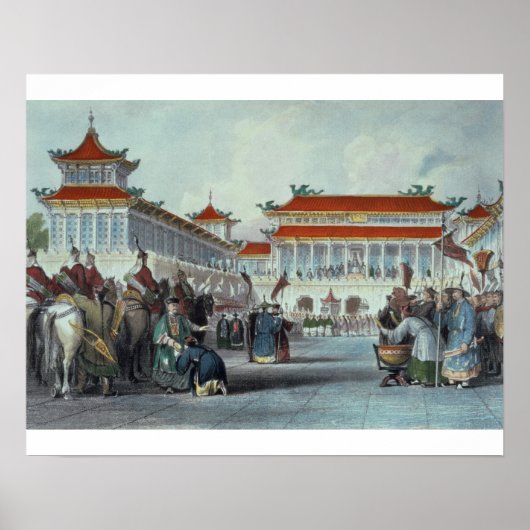 Poster L'empereur Teaon-Kwang révise ses gardes, Pala (Devant)