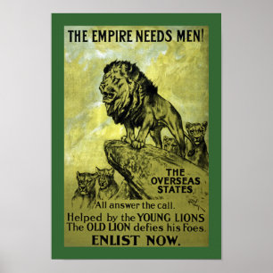 Poster L'Empire A Besoin D'Hommes !