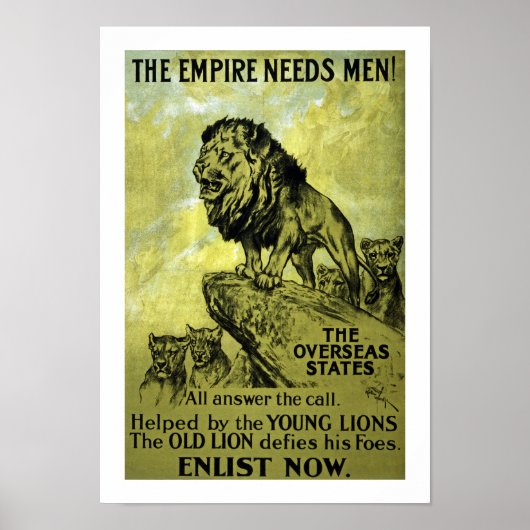 Poster L'Empire A Besoin D'Hommes ! (Devant)