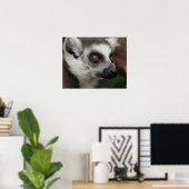 Poster Lemur (Bureau à domicile)