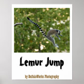 Poster Lemur Jump (Devant)